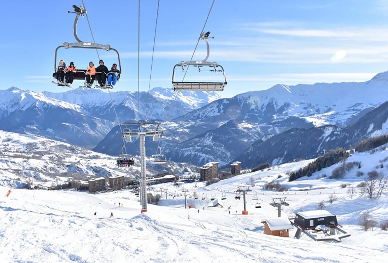 Appartement Avec Balcon Au Pied Des Pistes De Ski Villarembert Eksteriør bilde